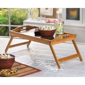 Natural Bamboo Serving Tray - Eco-Friendly Kitchenware for Entertaining