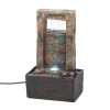 Serene Cascading Water Tabletop Fountain for Relaxation and Home Decor