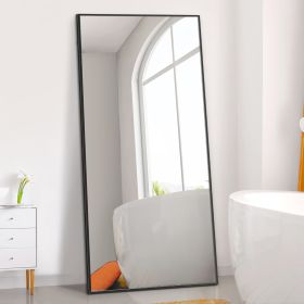 Dolonm 71x32 Inch Full Length Mirror, Modern Design Standing Floor Mirror, Full Body Mirror for Living Room, Bedroom, Bathroom, Cloakroom, Hallway