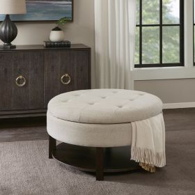 Miller Round Storage Ottoman