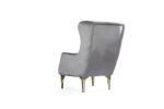 Lust Modern Style Chair in Taupe