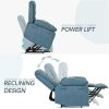 Massage Recliner,Power Lift Chair for Elderly with Adjustable Massage and Heating Function