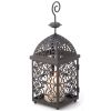 Moroccan Birdcage Candle Lantern - Exotic Boho Decor for Home or Outdoor Patio