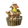 Handcrafted Wooden Noah's Ark Birdhouse - Unique Outdoor Garden Decor