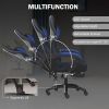 Ergonomic Gaming Chair for Adults, Comfortable Computer Chair for Heavy People, Adjustable Height Office Desk Chair with Wheels