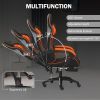 Ergonomic Gaming Chair for Adults, Comfortable Computer Chair for Heavy People, Adjustable Height Office Desk Chair with Wheels