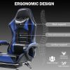 Ergonomic Gaming Chair for Adults, Comfortable Computer Chair for Heavy People, Adjustable Height Office Desk Chair with Wheels