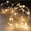 2/5/10m Pearl Wire Copper String Light Christmas Valentine Wedding Decoration for Home Wedding Party Mariage Garland Decoration