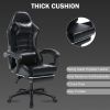 Ergonomic Gaming Chair for Adults, Comfortable Computer Chair for Heavy People, Adjustable Height Office Desk Chair with Wheels