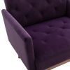 COOLMORE Accent Chair ,leisure single sofa with Rose Golden feet