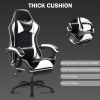 Ergonomic Gaming Chair for Adults, Comfortable Computer Chair for Heavy People, Adjustable Height Office Desk Chair with Wheels